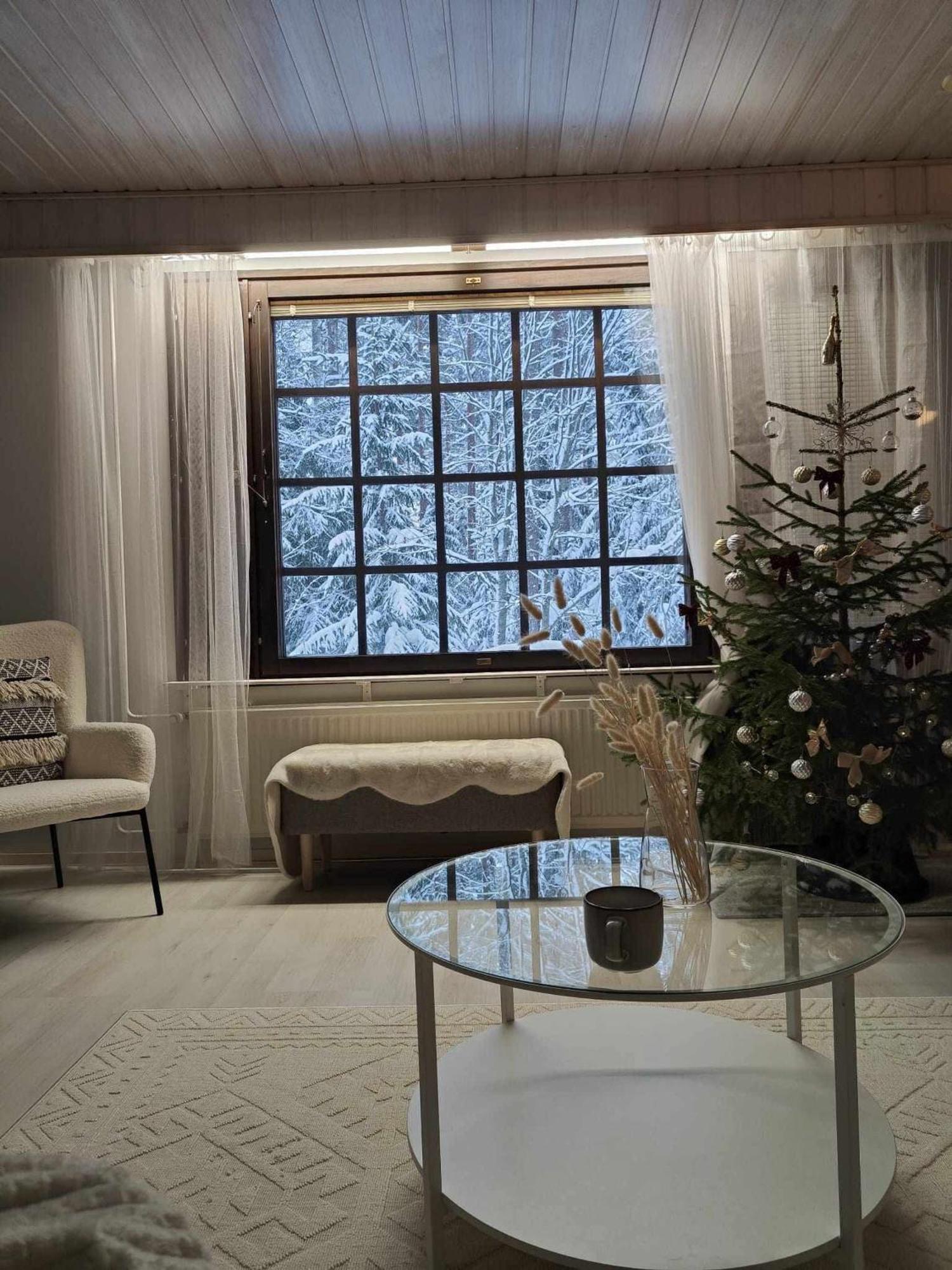 Cozy Forest Retreat In Kuopio - Perfect For Families Work Trips エクステリア 写真
